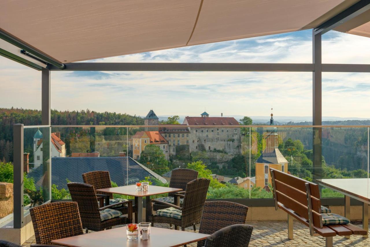 Hotel Zur Aussicht Hohnstein Exteriör bild