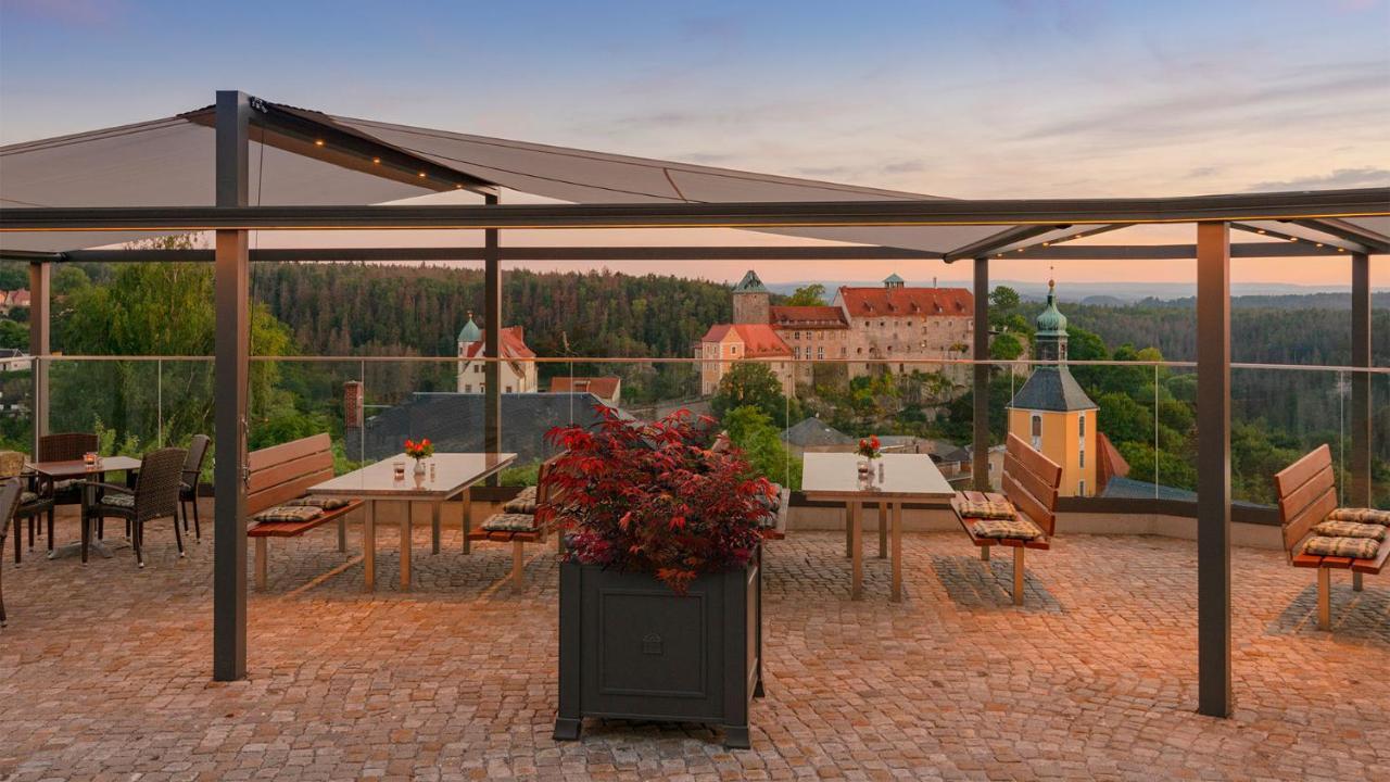 Hotel Zur Aussicht Hohnstein Exteriör bild